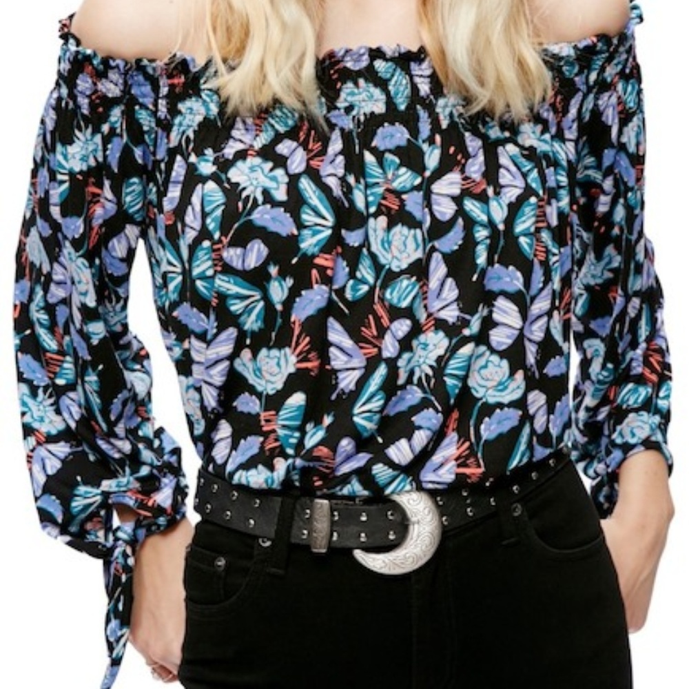 Free People We the Free Lexington Blouse - Picture 2 of 8